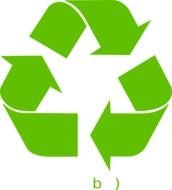 Pink Recycle Sign