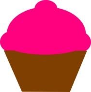 Pink Cupcake Clip Art N3
