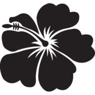 Hawaiian Flower Clip Art N33