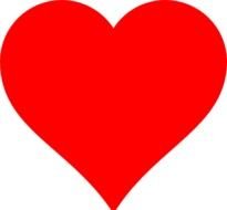 Red Heart Clip Art N27