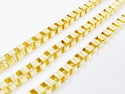 golden square venetian chain