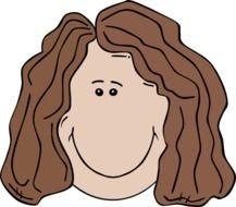 Cartoon Girl Face Clip Art N19