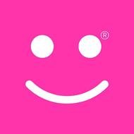 Pink Smiley Face