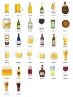 Ä°llustration of Alcohol beverages