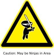 Cartoon Ninja Clip Art N6