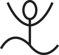 running stickman