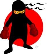 Cartoon Ninja Clip Art N7
