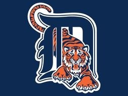 Detroit Tiger Logo drawing