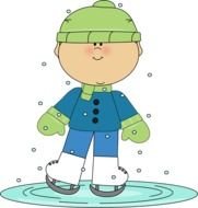 Ice Skating Clip Art N35