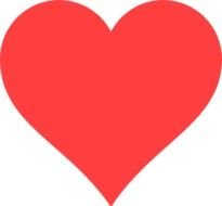Red Heart Clip Art Borders N2