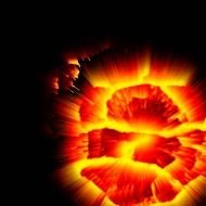Exploding Planet