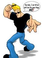 Johnny Bravo drawing