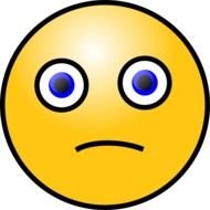 Sad Smiley Face Clip Art N21
