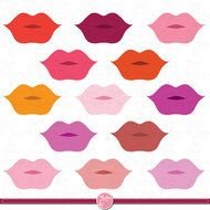 Lips Clip Art N21