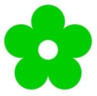 small Green Flower drawing