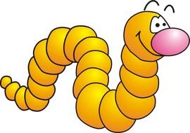 Cartoon Worm N3
