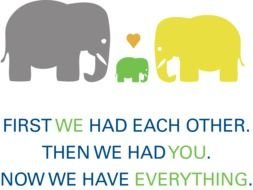 Baby Elephant Vector drawing