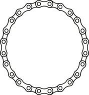 Motorcycle Chain Clip Art N2