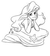 Little Mermaid Coloring Pages