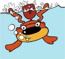Swimming Logo Clip Art N5