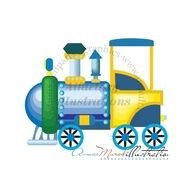Toy Train Clip Art N15