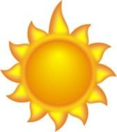 Cartoon Sun Clip Art N28