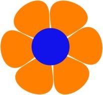 Hippie Flowers Clip Art N3