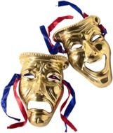 Theater Masks Smile Frown