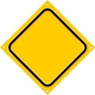 Blank Road Sign Clip Art N7