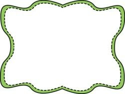 drawing green Borders And Frames