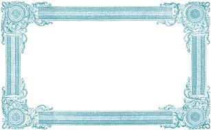 antique pillar frame