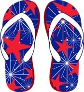 Flip Flop Clip Art N20