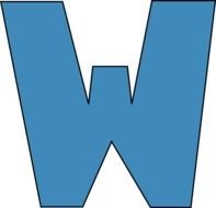 Letter W Clip Art N3