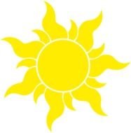 Tangled Sun Symbol drawing