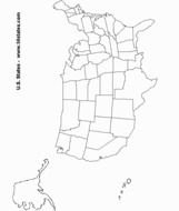 Printable Blank Us Map States