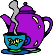 Cartoon Tea Cup Clip Art N2