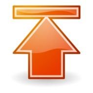 Orange Button Tango drawing