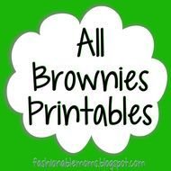 Brownie Girl Scout Free Printables