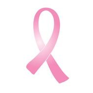 Clip art of pink Breast Cancer ribbon