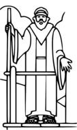 King Benjamin from the Book of Mormon