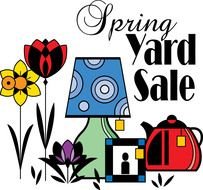 spring Yard Sale drawing