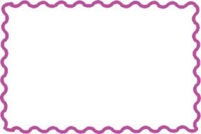 Clip Art of pink lines Border