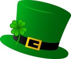 St Patricks Day Hat drawing