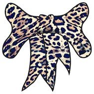 Leopard Bow Clip Art