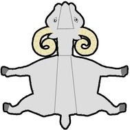 Sheep Cut Out Craft