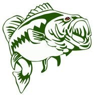 Clipart of green Fish