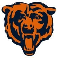 Chicago orange Bears Logo drawing