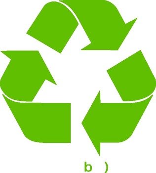 Pink Recycle Sign