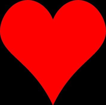 Red Heart Clip Art N28