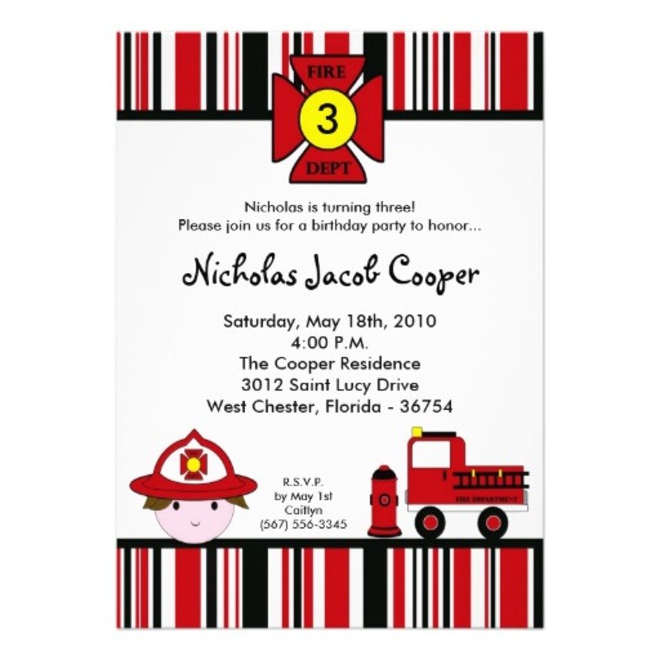 Birthday Party Invitations